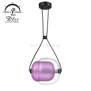 Подвесной светильник GLOBAL в современном минималистском стиле, подвесной светильник из креативного стекла, светодиодный подвесной светильник