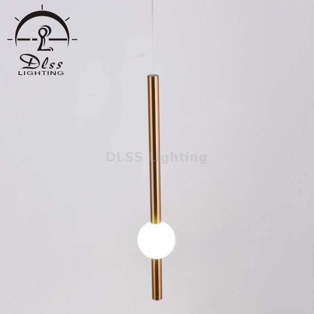 Дизайнерская декоративная люстра 4 палочки комбинированный подвесной светильник10053